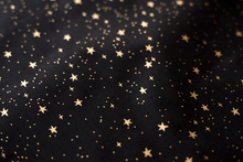 Load image into Gallery viewer, Black Stars Bow Tie