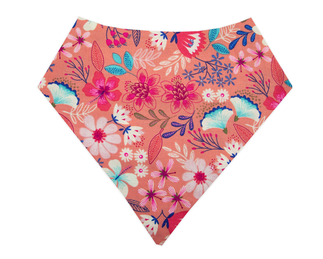 Tropical Floral Bandana - Pink