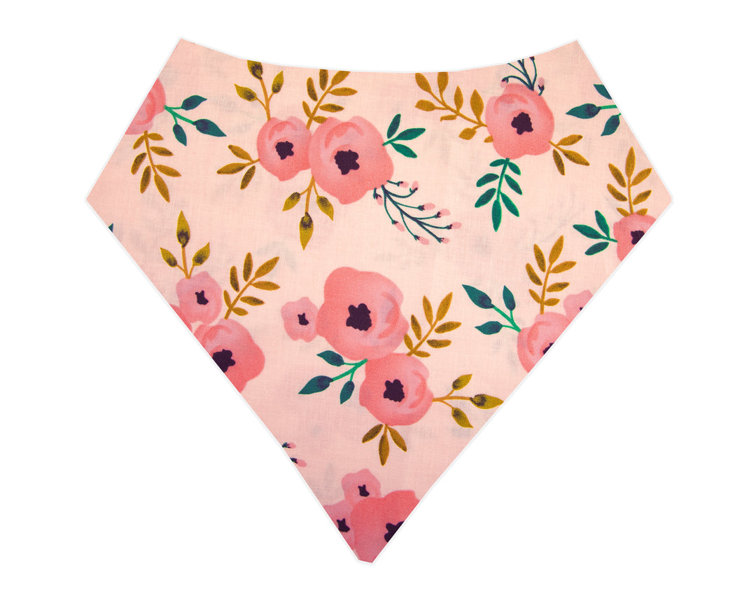 Blush Floral Bandana