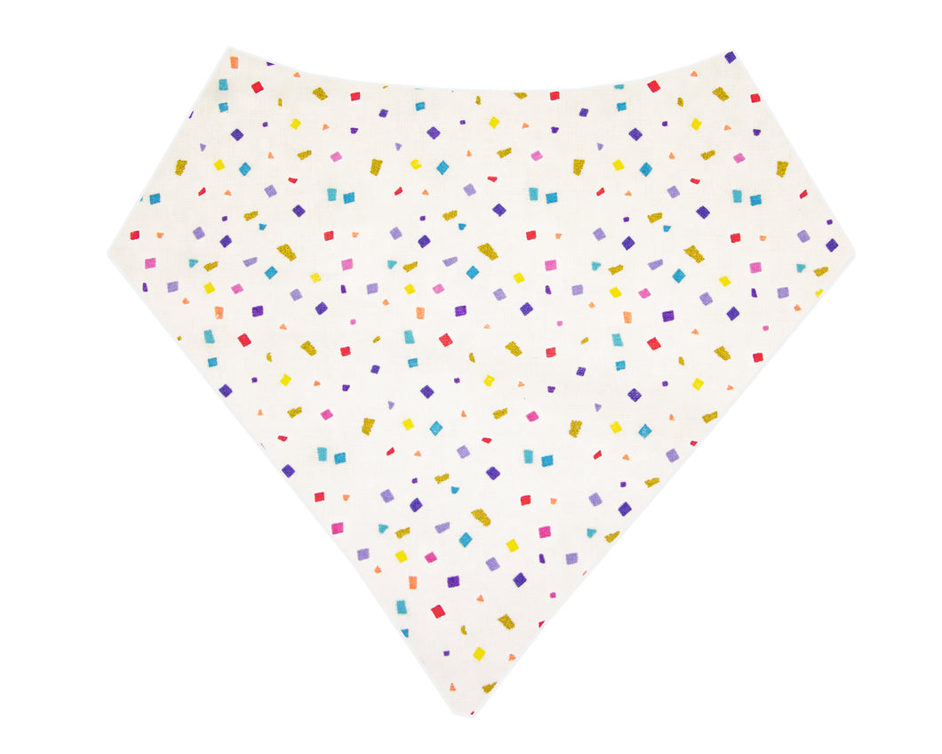 Rainbow Confetti Bandana