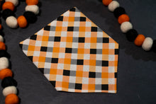 Load image into Gallery viewer, Orange Checkered Bandana
