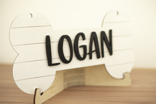 Load image into Gallery viewer, Personalized Shiplap Pet Crate Sign
