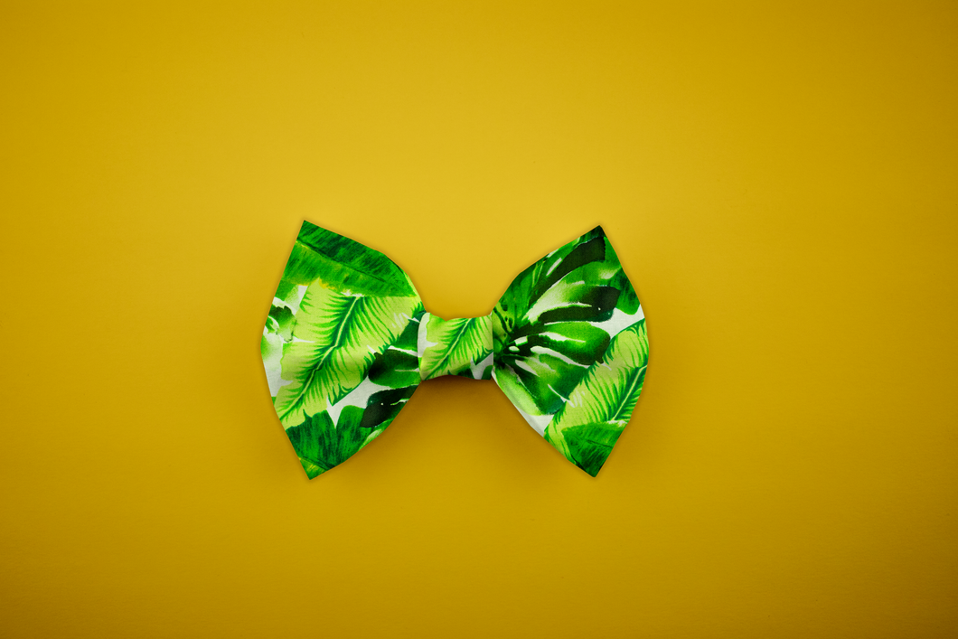 Banana Leaf Bow Tie