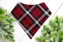 Load image into Gallery viewer, Winter Plaid Bandana
