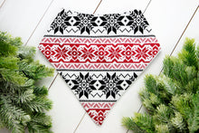 Load image into Gallery viewer, Nordic Winter Sweater Print Bandana
