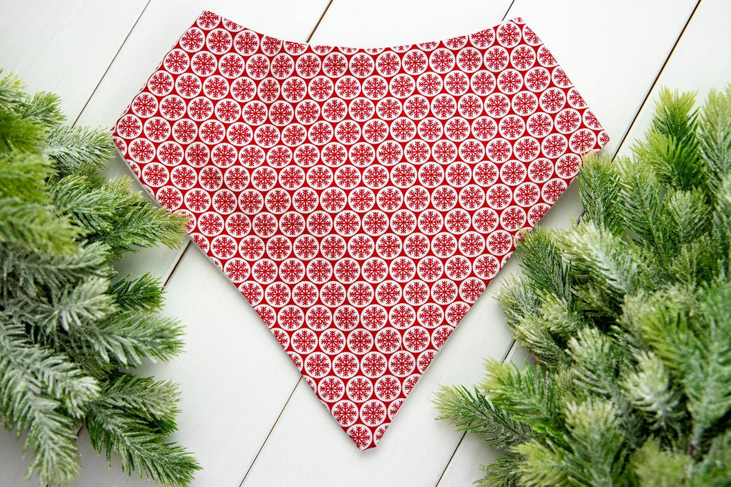 Snowflake Winter Bandana