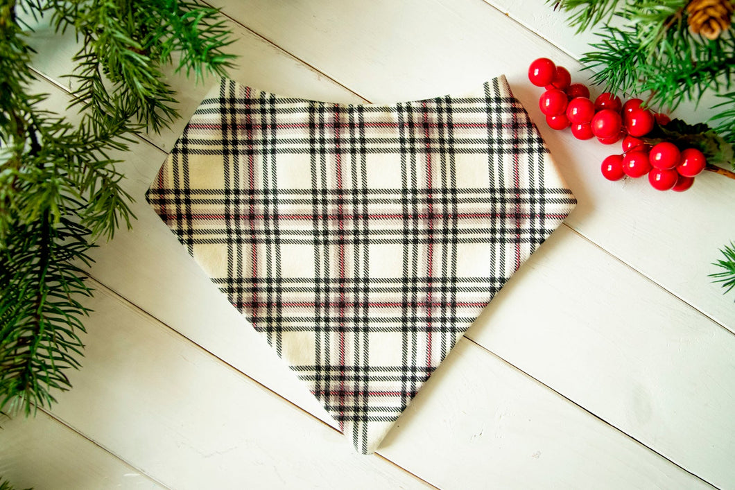 Winter Plaid Bandana