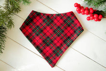 Load image into Gallery viewer, Winter Plaid Bandana

