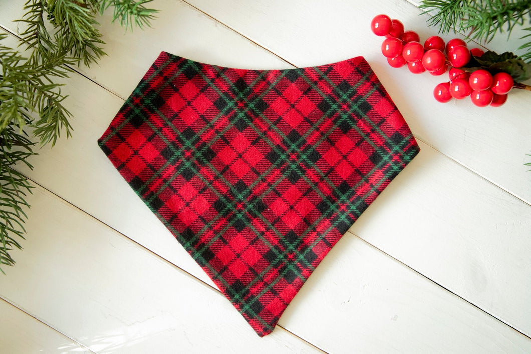 Winter Plaid Bandana