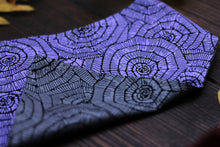 Load image into Gallery viewer, Halloween Spiderweb Reversible Bandana
