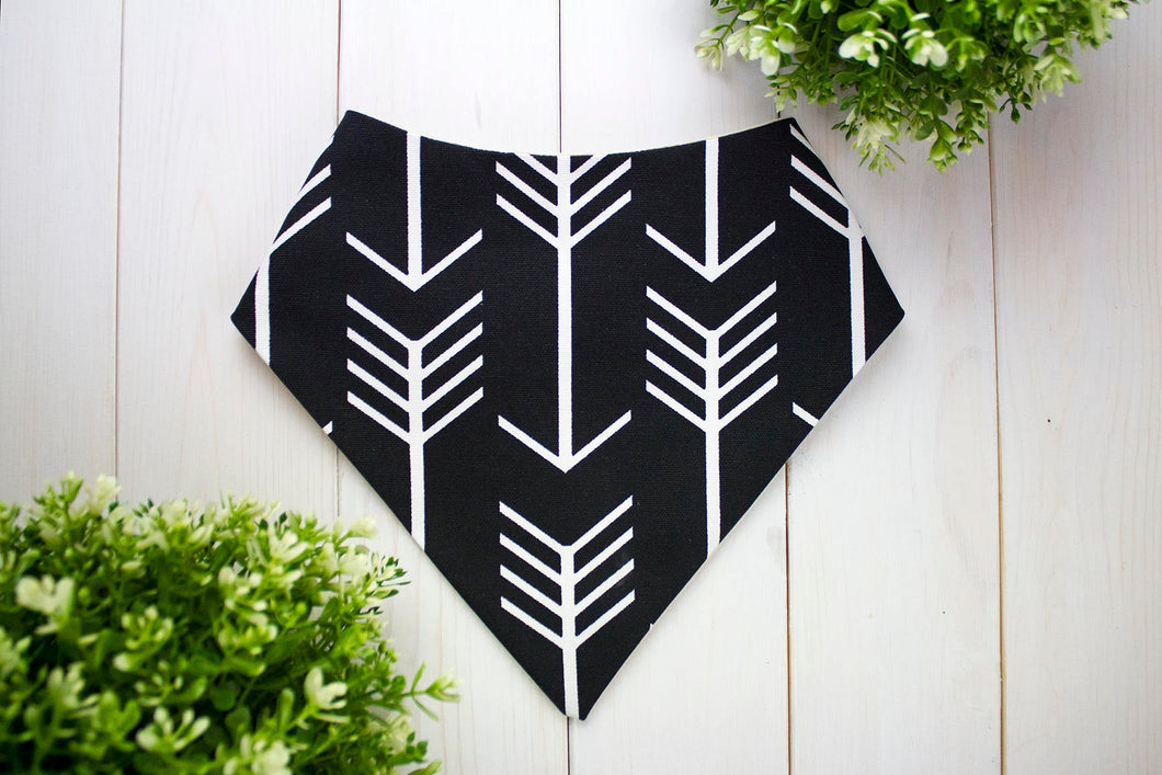 Black & White Arrows Bandana