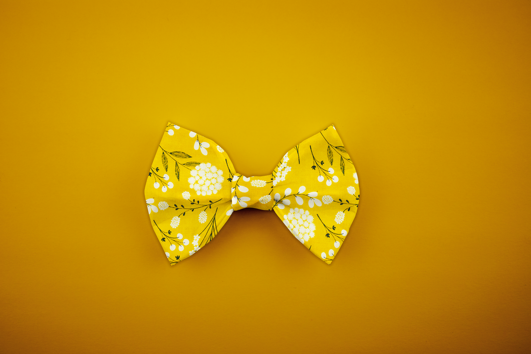 Woodland Floral Bow Tie
