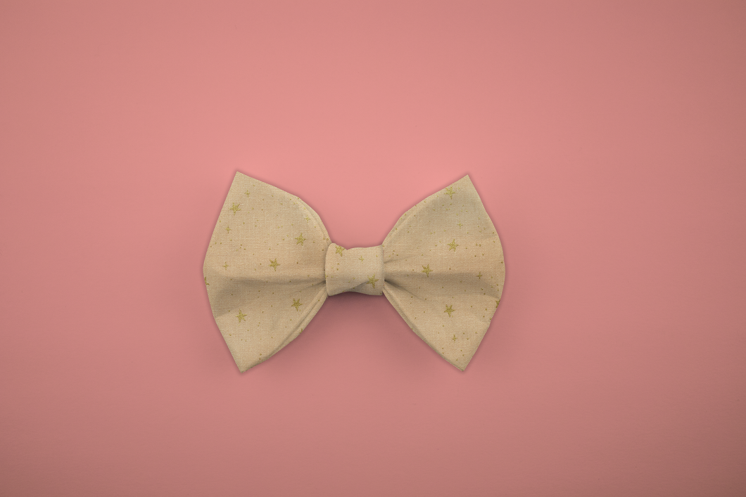 Pink Stars Bow Tie